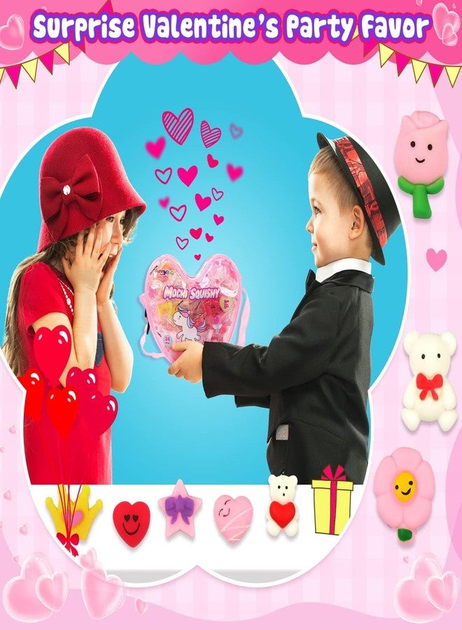 ANAB GIAB Valentines Cards with Mochi Squishy Toys Squishies for Kids (Set of 5) - Image 3